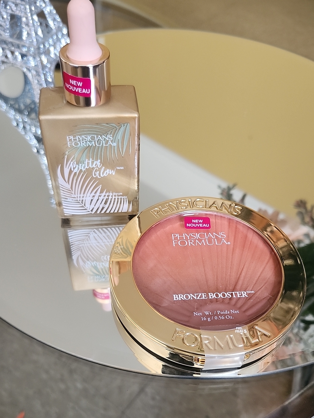 Physicians Formula Bronze Booster Baked Bronzer — Rose Bronze & Gold Compact